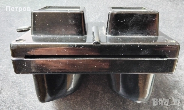 Старинен бакелитен стереоскоп 0т 60-те, снимка 4 - Антикварни и старинни предмети - 53563372