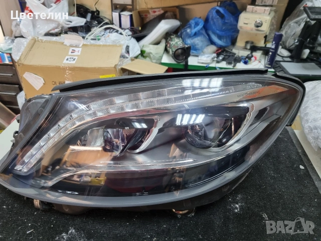 Ляв фар Mercedes S W222 lqv far Мерцедес С 222, снимка 4 - Части - 53212954