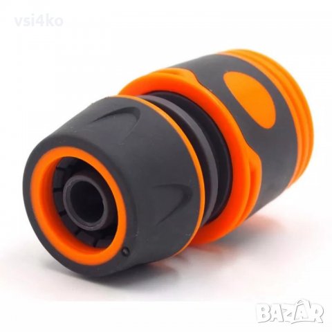 Конектор(бърза връзка) за Маркуч с меко покритие 1/2