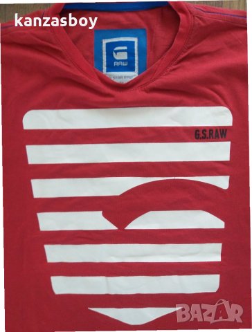 g-star - страхотна мъжка тениска, снимка 9 - Тениски - 33590527