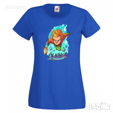 Дамска тениска DC Aquaman DC & Star Wars Игра,Изненада,Подарък,Геймър,, снимка 4 - Тениски - 36787001