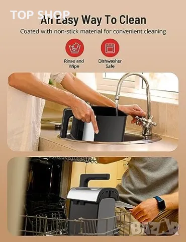 Нов Въздушен фритюрник Symdral 5L здравословно готвене Air Fryer кухня дом, снимка 5 - Фритюрници - 49238493