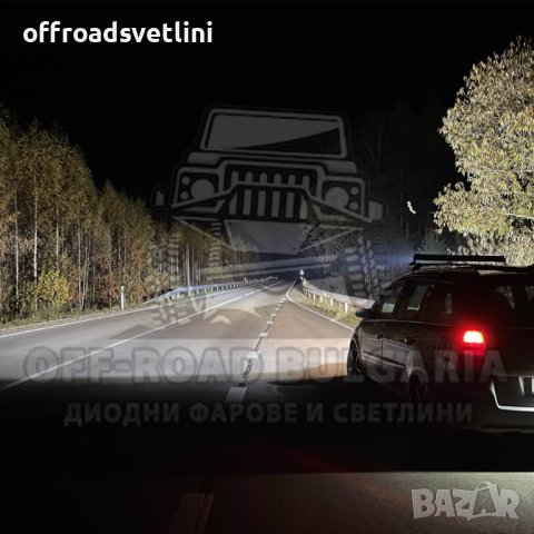 7D Мощен Прав LED BAR 324W 56 CM 7Д ЛЕД БАР, снимка 4 - Аксесоари и консумативи - 40394732