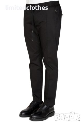 Dolce & Gabbana DG Black Logo Plaque Мъжки Спортни Панталони size 46 (S) и 52 (L), снимка 9 - Панталони - 43094908