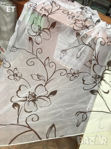  Сребристо,Златисто,Бяло,Пердета,завеси,Органза,Воал,Лен, снимка 5 - Пердета и завеси - 33545286