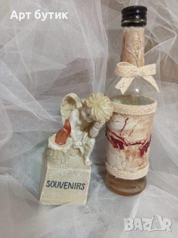 Арт комплект за Свето Кръщение , модел “Ражданетео на Адам“, снимка 2 - Декорация - 52629508