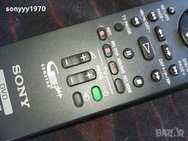 SONY RDR-DVD/HDD REMOTE, снимка 9 - Дистанционни - 28602084