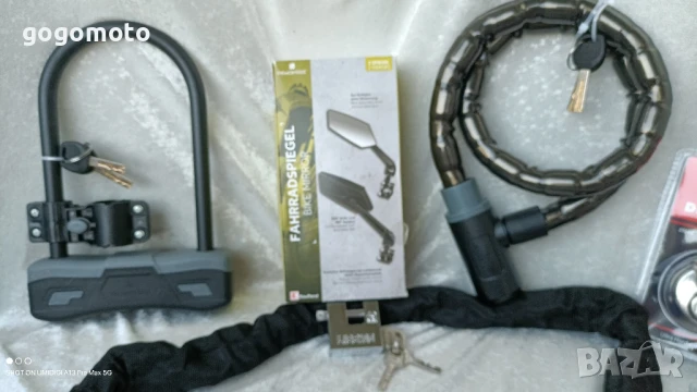 Катинар П образен, скоба, за мотор, за велосипед, колело, тротинетка, порта, снимка 10 - Аксесоари за велосипеди - 51332602