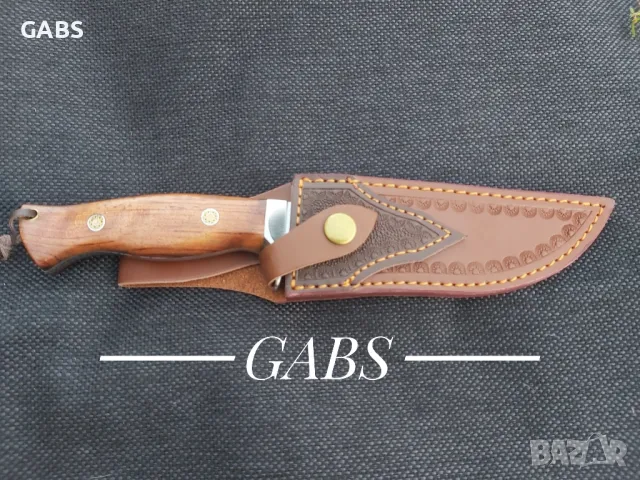 Висококачествен ръчно изработен нож с кожена кания,LN411, снимка 7 - Ножове - 49396550