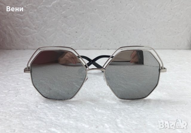 Модерни дамски слънчеви очила  с шестоъгълна форма , снимка 8 - Слънчеви и диоптрични очила - 28632822