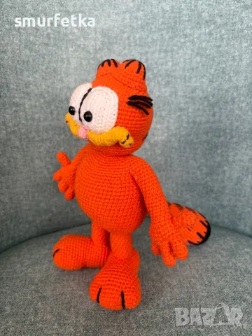 Плетена играчка Гарфилд, снимка 9 - Други - 48402455