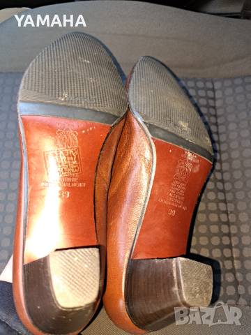 Casanova  Дамски Обувки 39  ЕСТЕСТВЕНА КОЖА , снимка 5 - Дамски обувки на ток - 44892521