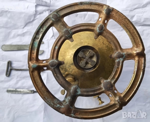 Декоративен бензинов котлон-месинг, снимка 3 - Котлони - 52444407