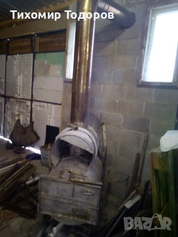 Печка за отопление на дърва за хале,работилница,сервиз, снимка 3 - Отоплителни печки - 43044734