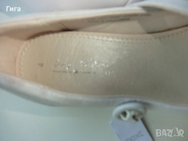 Нови балеринки Next 37Н със сребристо токче, снимка 3 - Дамски ежедневни обувки - 37793451