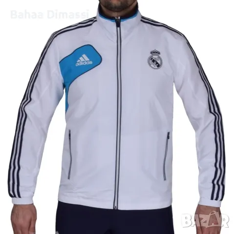 Adidas real Madrid Горнища мъжки оригинален , снимка 2 - Спортни дрехи, екипи - 49441224