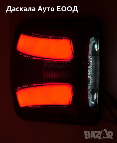 1 бр. Лед LED НЕОН габарити за осветление за номер , ЧЕРВЕНО , 24V , снимка 5 - Аксесоари и консумативи - 35528375