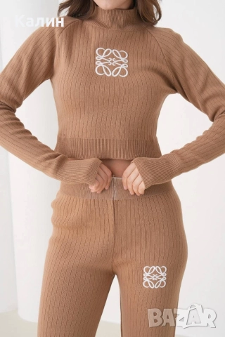 Дамски комплекти фино плетиво - няколко цвята - 51 лв., снимка 2 - Спортни екипи - 52673045