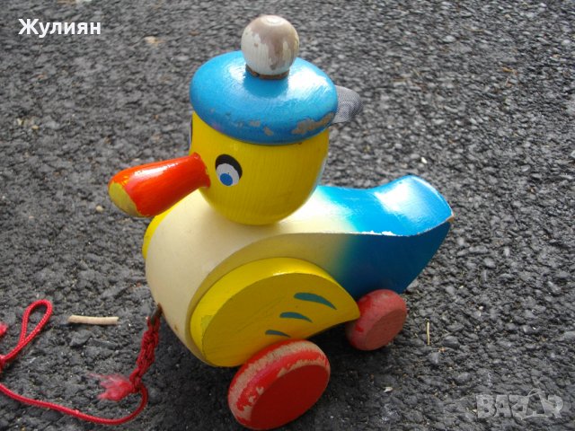СТАРА ДЪРВЕНА ИГРАЧКА ПАТЕ