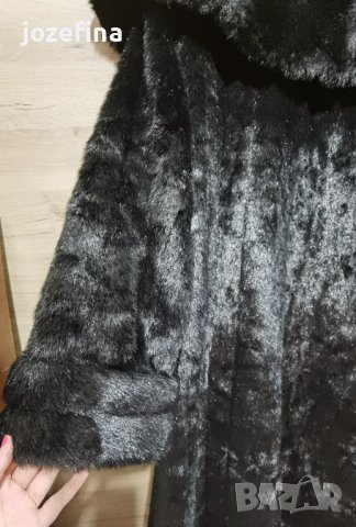 Луксозно зимно палто с интересна яка за изискани дами , снимка 5 - Палта, манта - 43574481