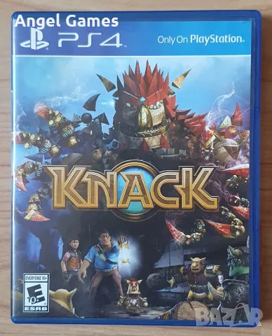 ЗА ДВАМА Knack 1 PS4 Playstation 4 Плейстейшън 5 PS5 PS диск игра, снимка 1