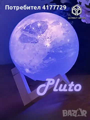 3D Планетни лампи - Магията на Космоса във Вашия Дом!, снимка 5 - Декорация за дома - 49611403