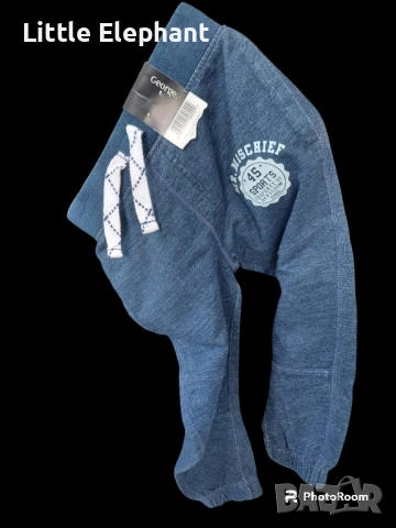 Спортен панталон за момченце на 3-4 год"Misschief",Англия/нов