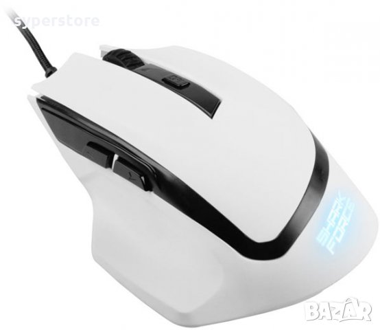 Мишка Оптична USB SHARKOON - SHARK Force 1600dpi 6 btn GAMING mouse, снимка 2 - Клавиатури и мишки - 9107068