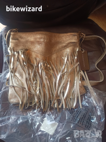 ModaModa Italy кожена дамска чанта НОВА