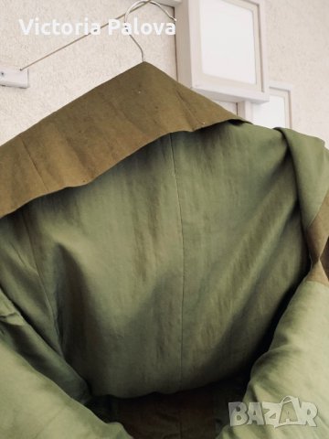 Дизайнерски блейзър/сако лен и коприна, снимка 12 - Сака - 39552393