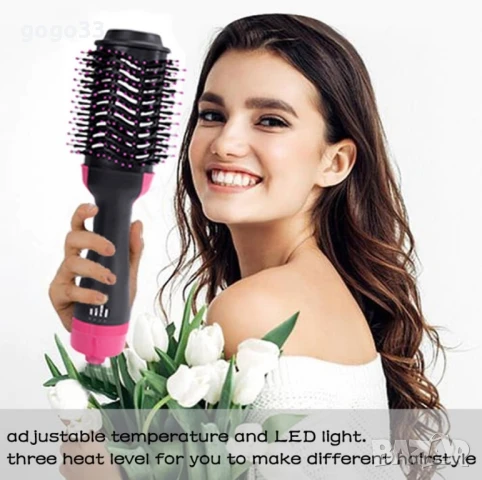 Четка сешоар с горещ въздух 2в1  , снимка 7 - Сешоари - 47730480