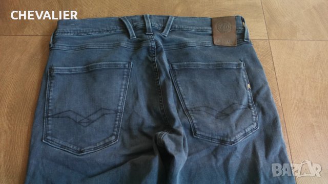 REPLAY HYPERFLEX Jeans размер 32/32 мъжки еластични дънки 37-59, снимка 3 - Дънки - 43555799