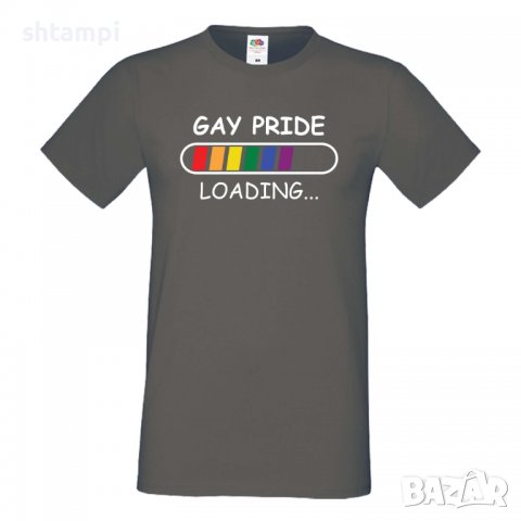  Мъжка тениска Pride  Loading Прайд,Празник.Повод,Изненада, снимка 11 - Тениски - 37102381