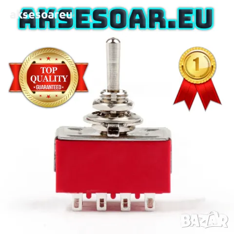 Нов качествен Ключ Превключвател с 12 крачета с 3 положения на превключване ON / OFF/ ON 5A / 125VAC, снимка 16 - Аксесоари и консумативи - 49727934