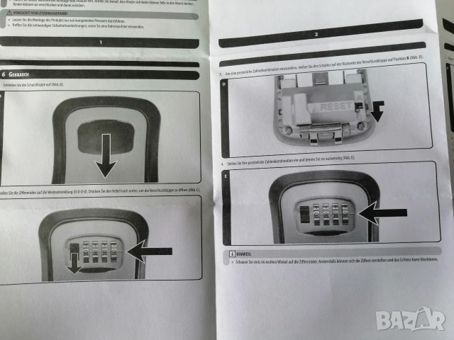 Немски сейф за ключове с код, снимка 7 - Други стоки за дома - 53587783
