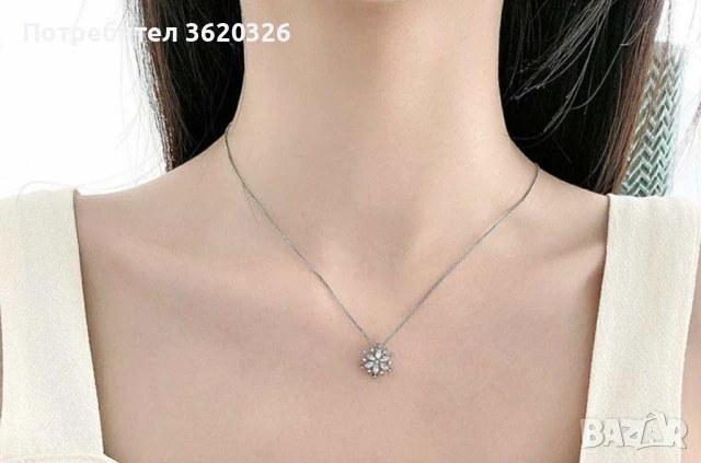 Нежно колие , снимка 2 - Колиета, медальони, синджири - 50740938