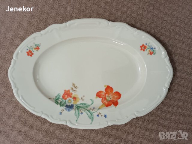 Голямо плато Bareuther , снимка 3 - Антикварни и старинни предмети - 40411903