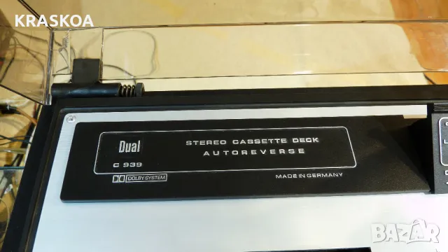 DUAL C939, снимка 5 - Ресийвъри, усилватели, смесителни пултове - 47959977