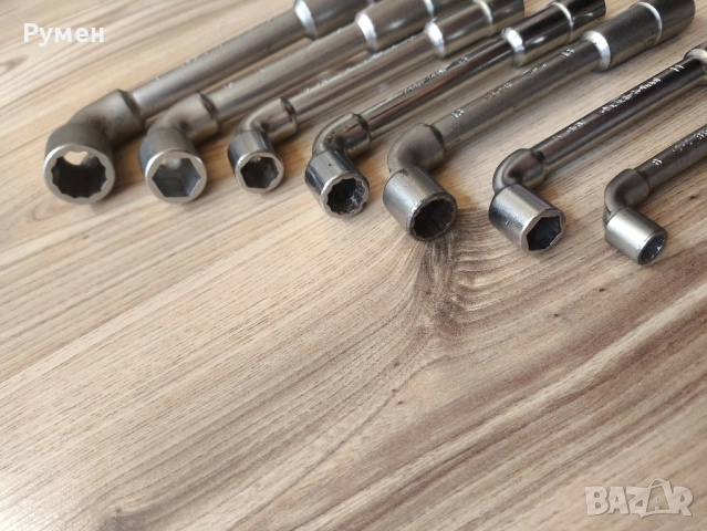 Г-образни ключове с проходен отвор за шпилка, снимка 5 - Други инструменти - 51463207