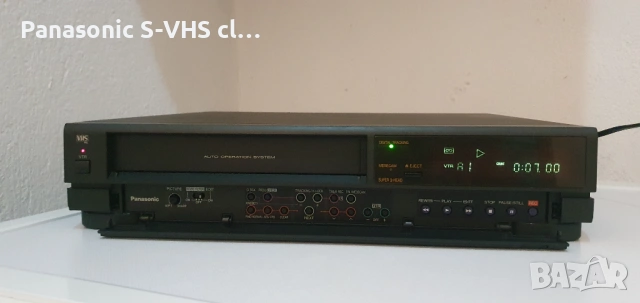 Видео Panasonic NV-J40 VHS 3head recorder , снимка 2 - Плейъри, домашно кино, прожектори - 53209286