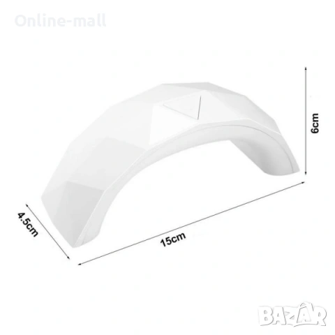 Мини UV/LED Лампа за Маникюр 9W – Джобен модел с USB захранване и автоматичен таймер, снимка 7 - Продукти за маникюр - 53244305