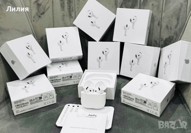 Безжични слушалки Apple AirPods 4