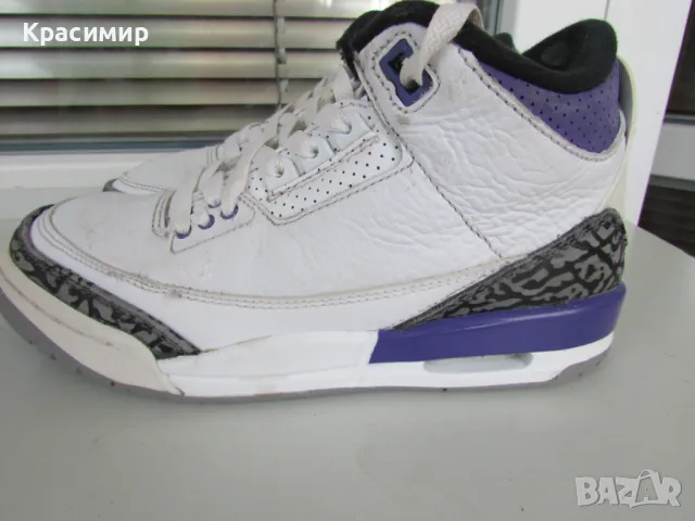 Nike Air Jordan 3 Retro 'Dark Iris' , снимка 1 - Детски маратонки - 47353162