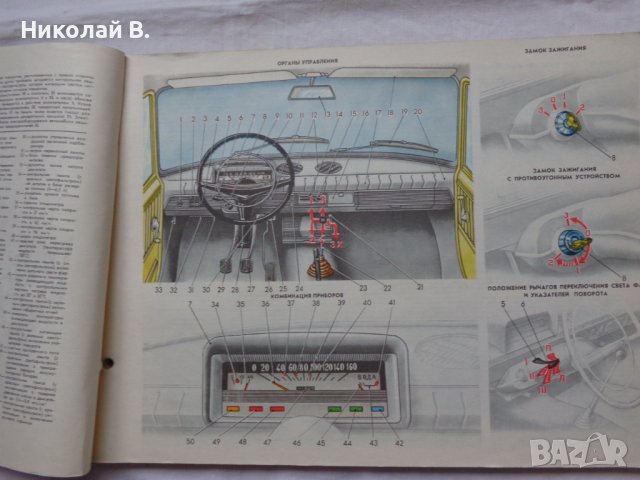 Книга Цветен албум Автомобил ВаЗ 2101/2102 Лада кнструкция техническо обслужване На Руски ез 1978 г, снимка 8 - Специализирана литература - 37072875