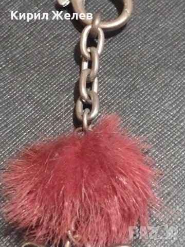 Марков ключодържател КОТКА с кристали перфектно състояние много красив стилен дизайн 42357, снимка 5 - Други - 43618297