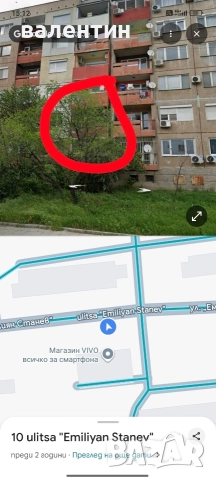 Продавам обзаведена гарсониера ет 2 южна.