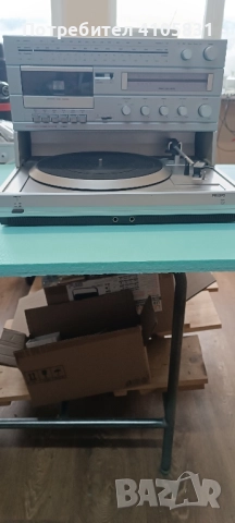 грамофон фм тюнер касетофон, снимка 3 - Радиокасетофони, транзистори - 52549283