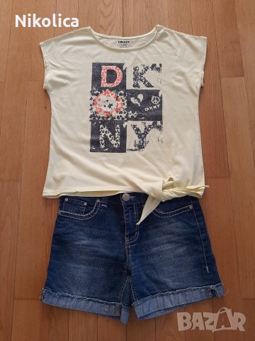 Детски блузки DKNY и суитшърт Little Marc Jacobs за 12-13г. момиче, снимка 7 - Детски Блузи и туники - 23489890