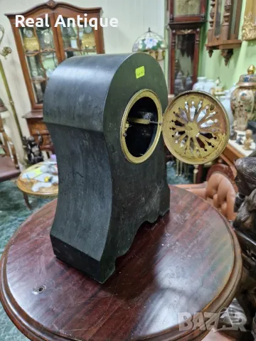 Прекрасен антикварен колекционерски френски каминен часовник , снимка 6 - Антикварни и старинни предмети - 48196538