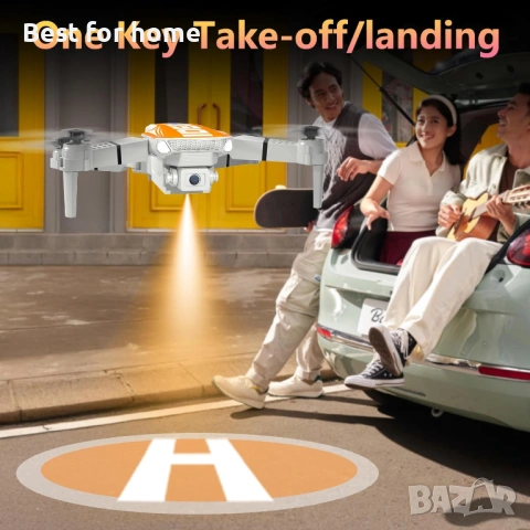 LE-IDEA Дрон с камера 1080P HD за възрастни, двойна камера 360°, снимка 5 - Дронове и аксесоари - 53573296